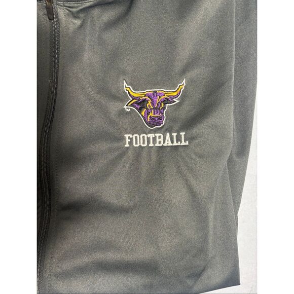 Nike Mens Size XL Minnesota State University Mankato Zip Sweatshirt Gray/Black - Picture 6 of 8